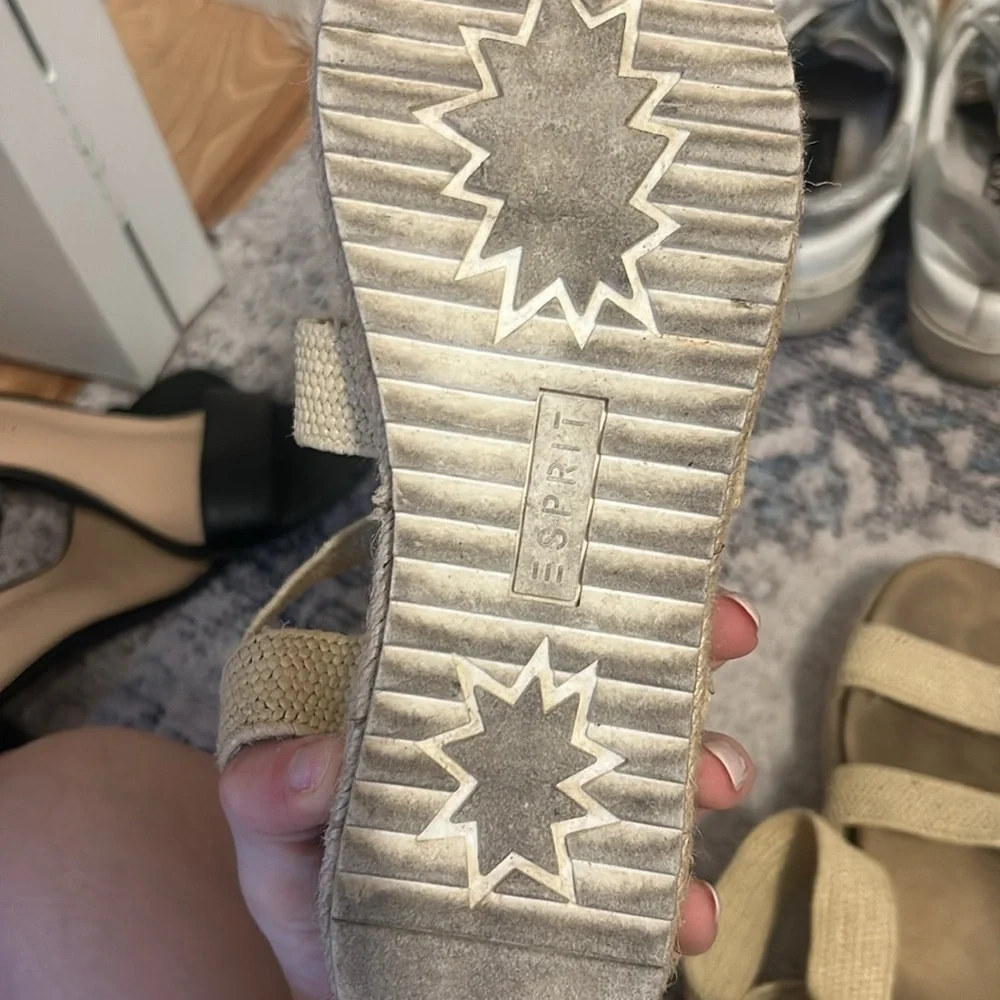 Tan Espadrille Sandals